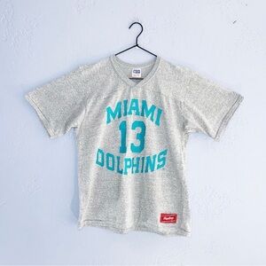 Vintage NFL 1980s Dan Marino Miami Dolphins Practice Jersey Medium